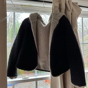 Reversible Zaful Sherpa jacket